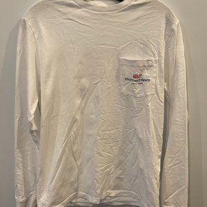 Vineyard Vines Marco Island Unisex White Long Sleeve XS